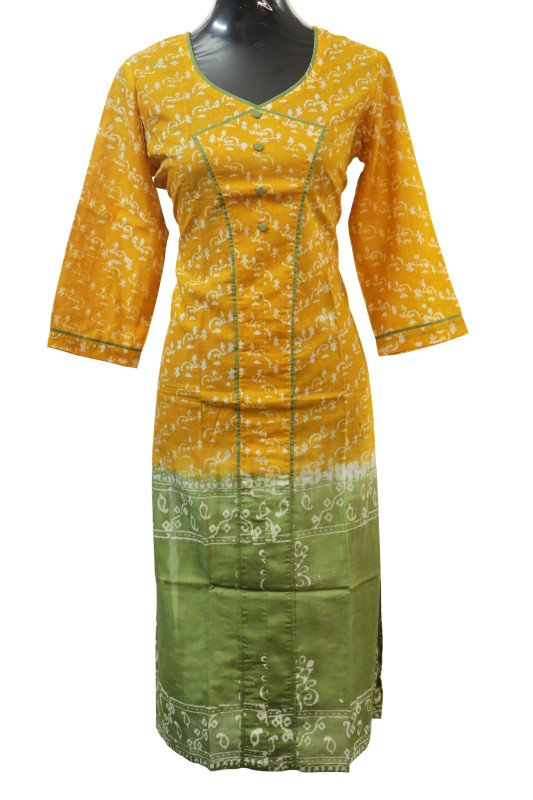 Natural dye Kurti