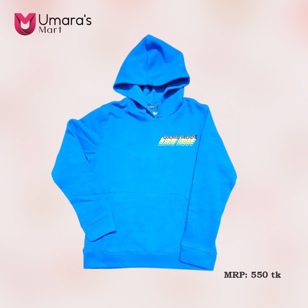 Single Colour Hoodie For Boys- 06