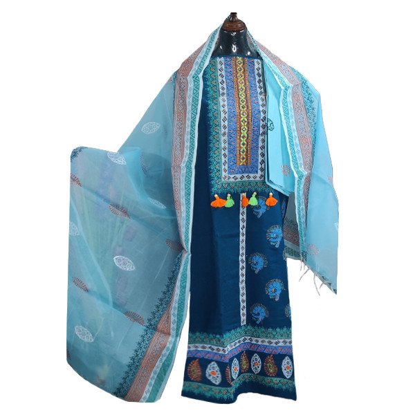 Aarong cotton Unstitched 3 piece