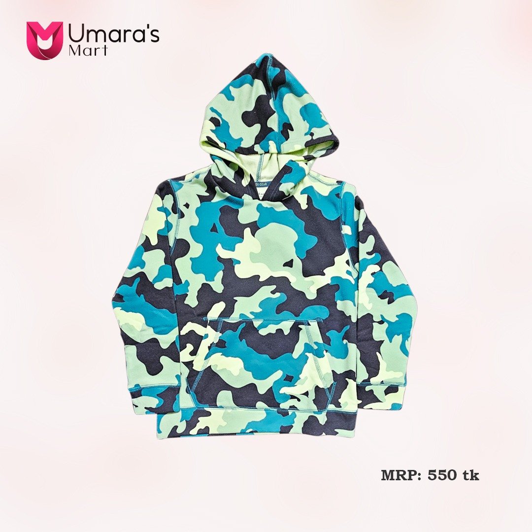 Multi Colour Hoodie For Boys- 03