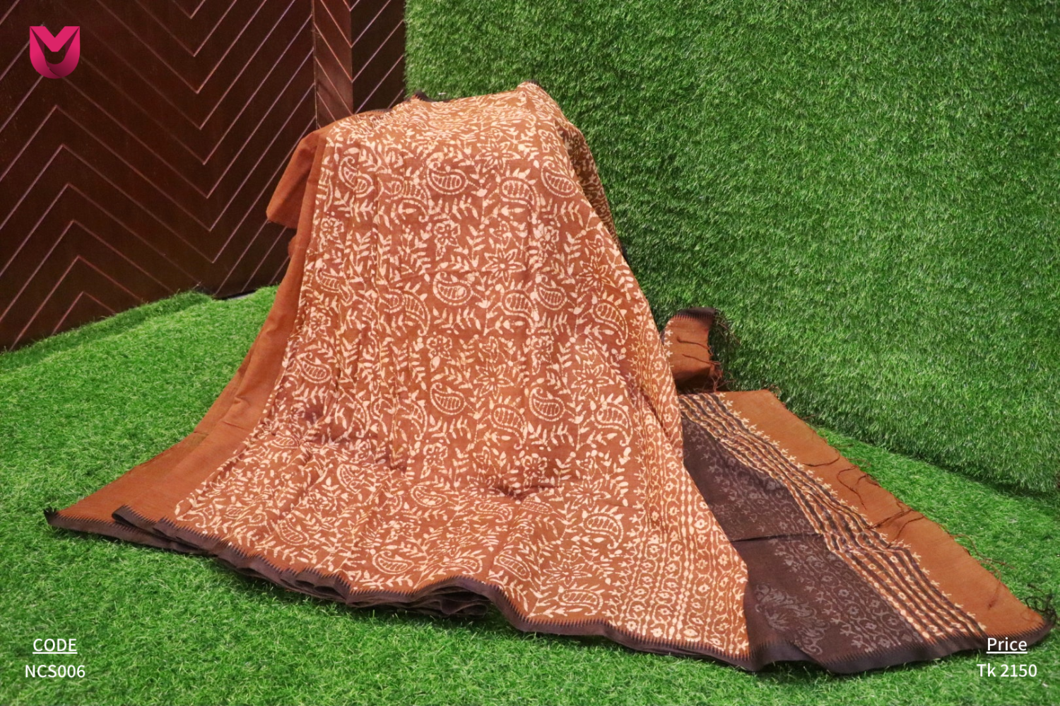 Natural Dye Pure Cotton NCS006