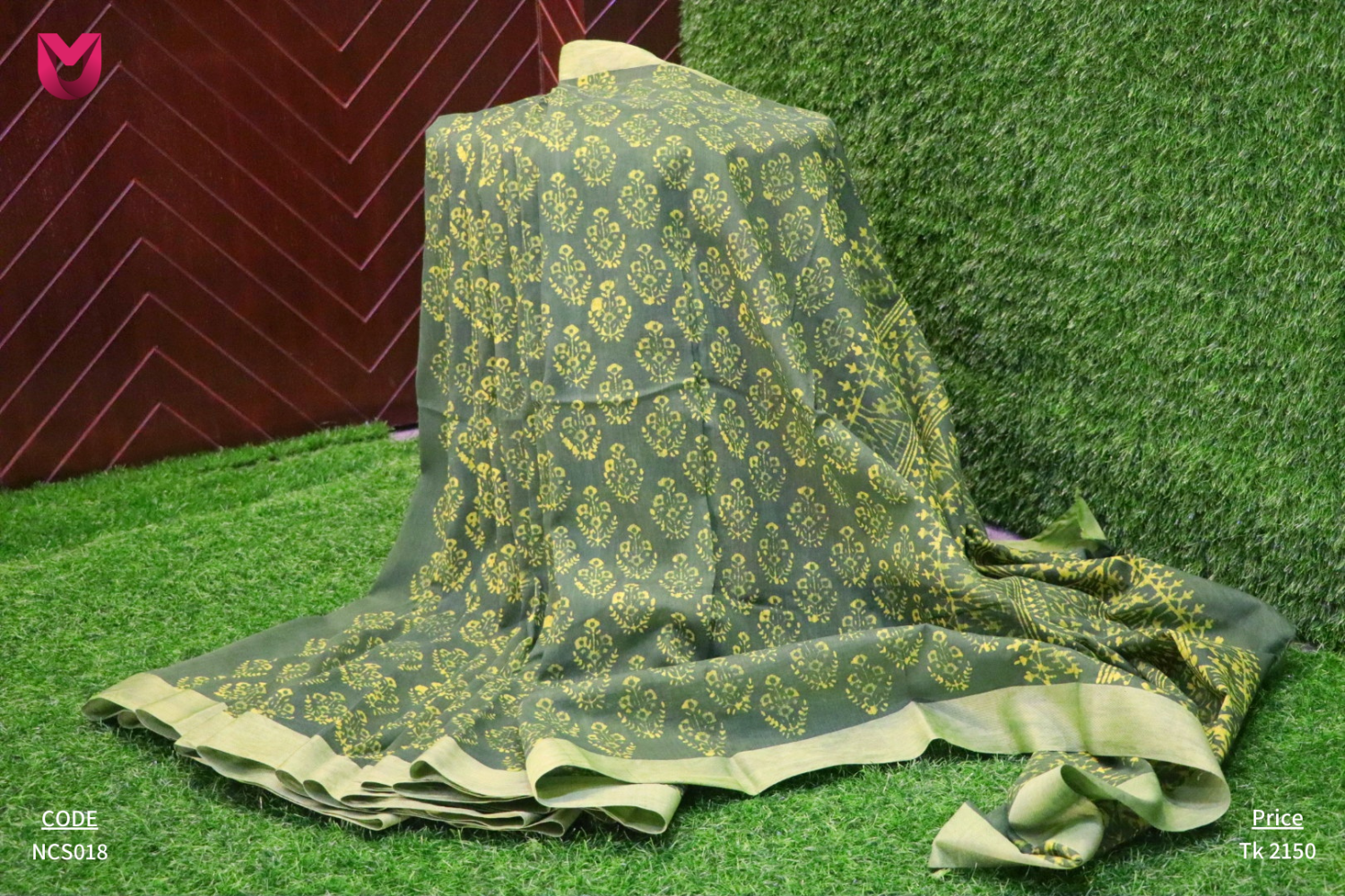 Natural Dye Pure Cotton NCS018